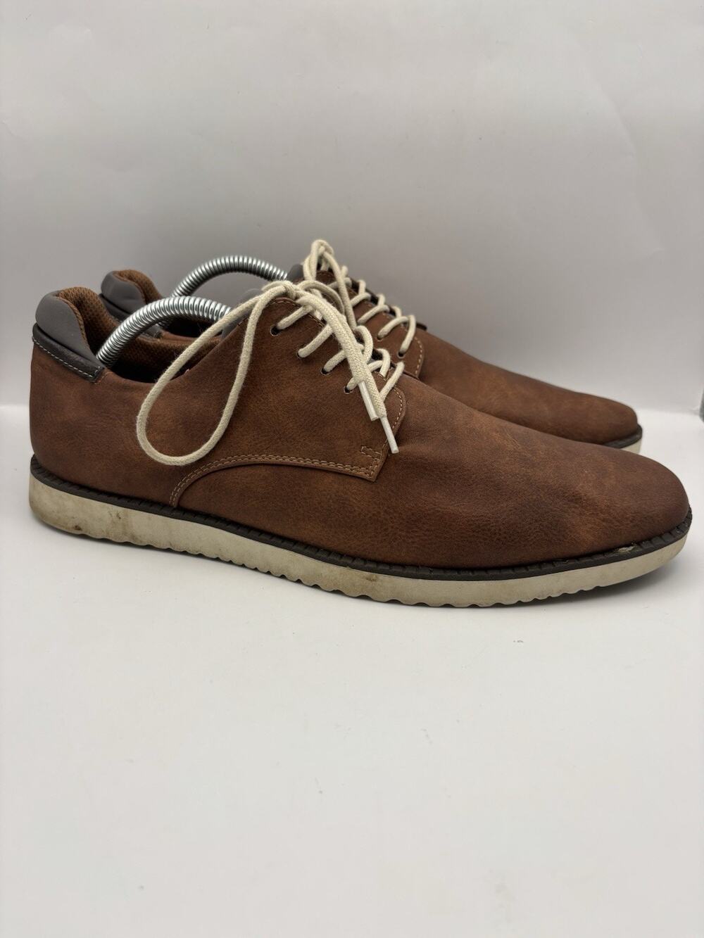 Dr Scholls Sync Brown Leather Oxfords Men Size 11